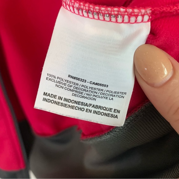 Nike the Athletic Dept Zip Up Pink and Grey Sports Jacket, size L - Picture 6 of 9